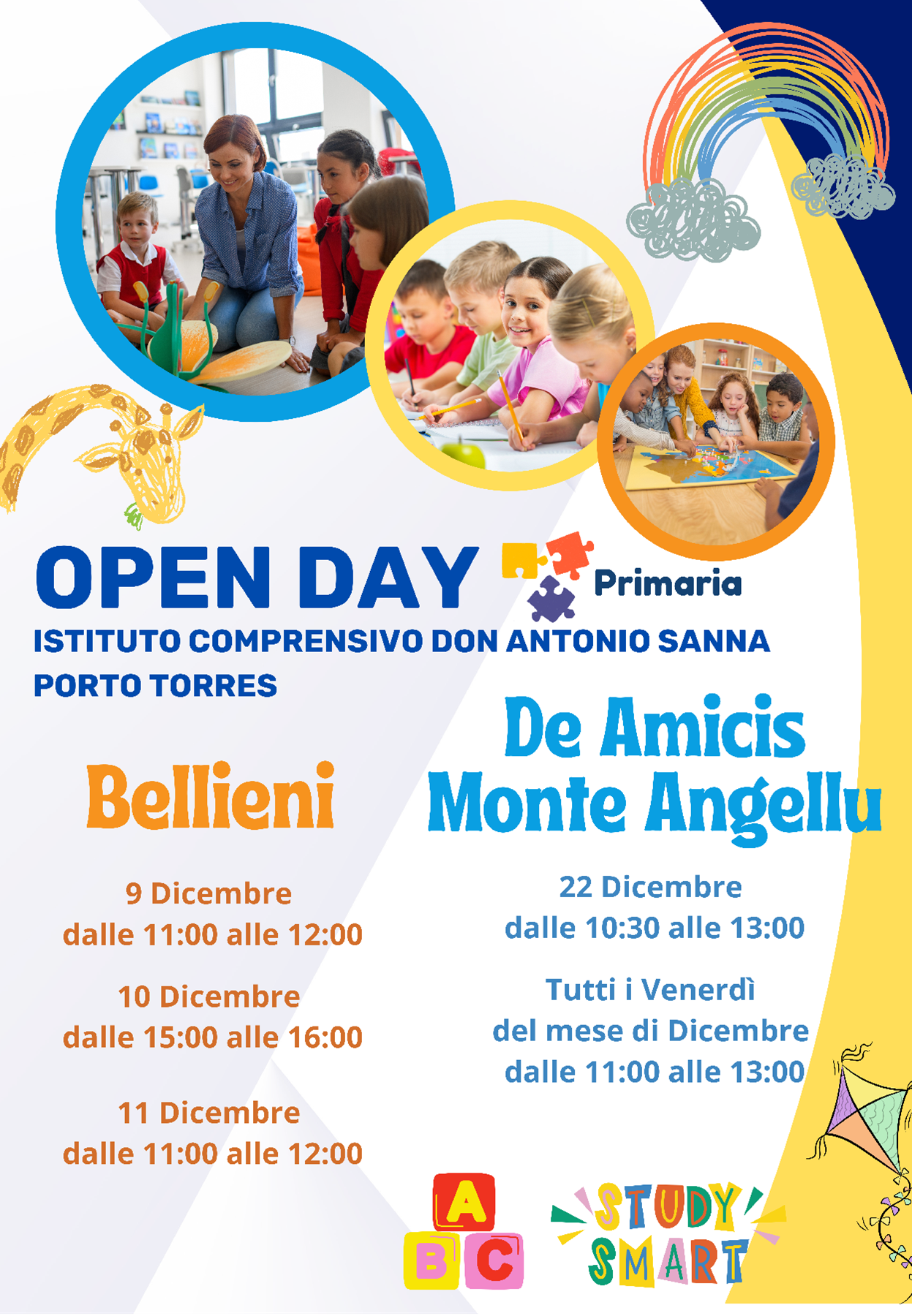 Open Day a.s. 2025 - 2026 scuola primaria