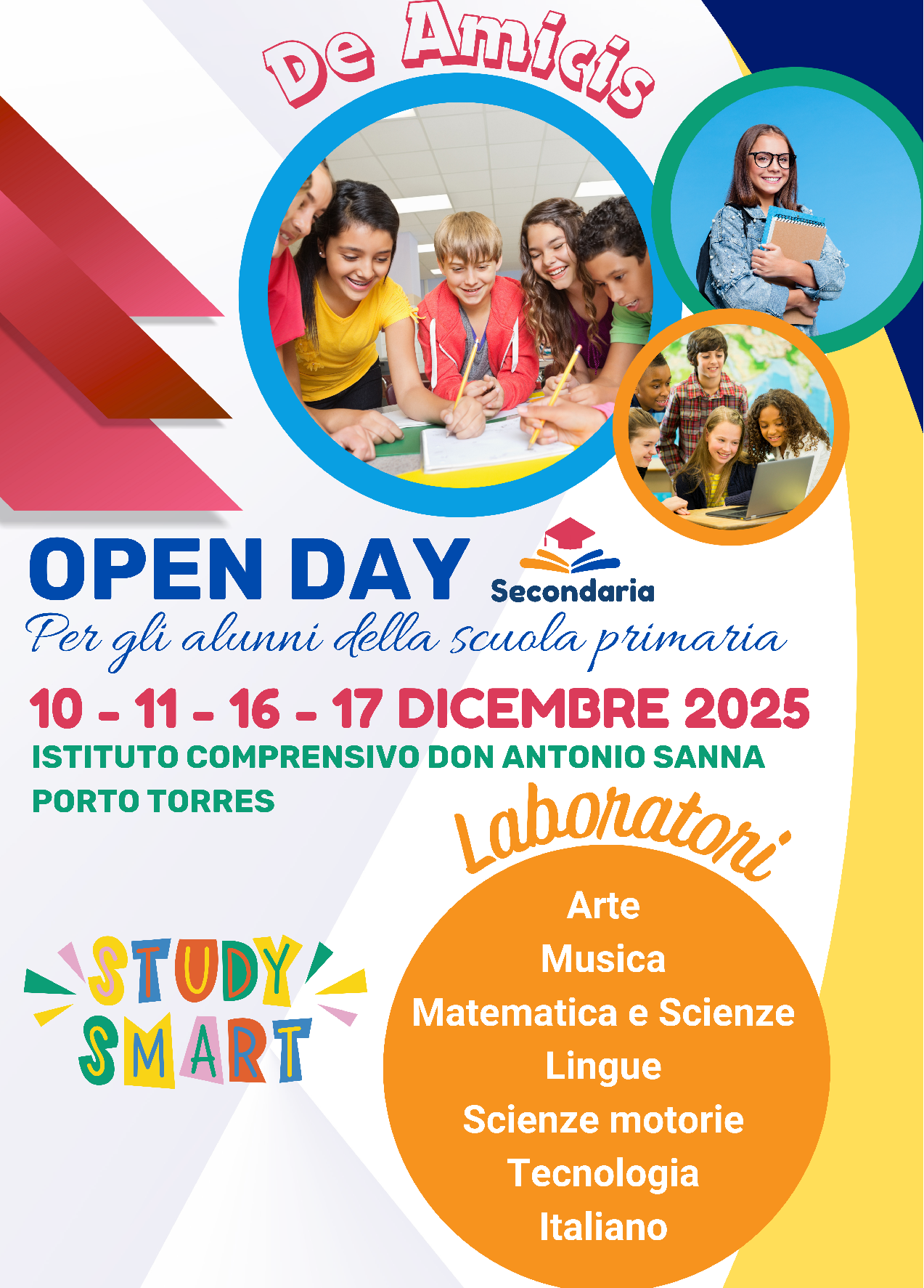 Open Day a.s. 2025 - 2026 scuola secondaria di primo grado